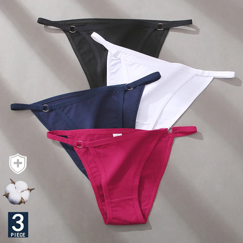 ALTAY Cotton Low Waist Panties (3-Pack) Style 2