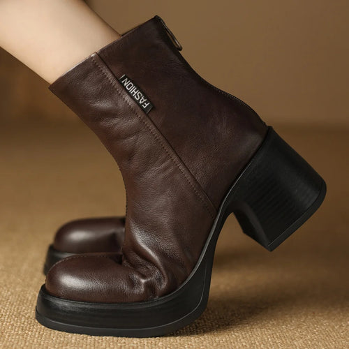 ALTAY Platform Chunky Comfortable Heels