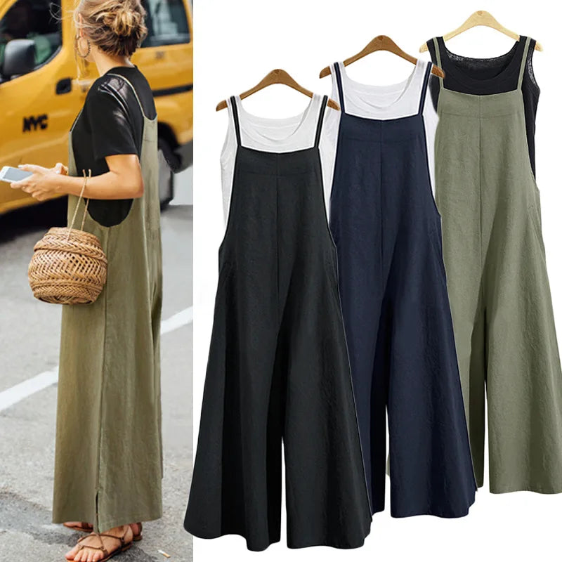 ALTAY Straps Sleeveless Jumpsuit