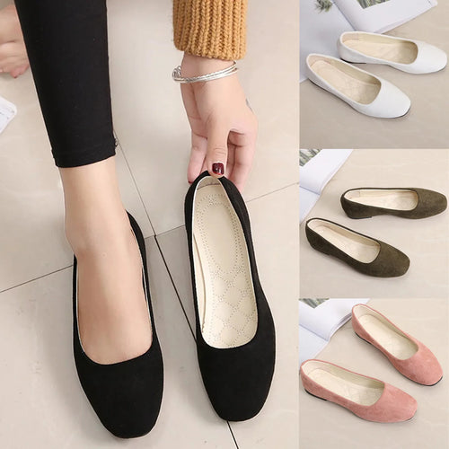 ALTAY Square Toe Suede Loafers