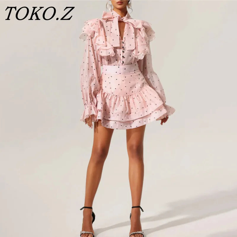 ALTAY Ruffled Set