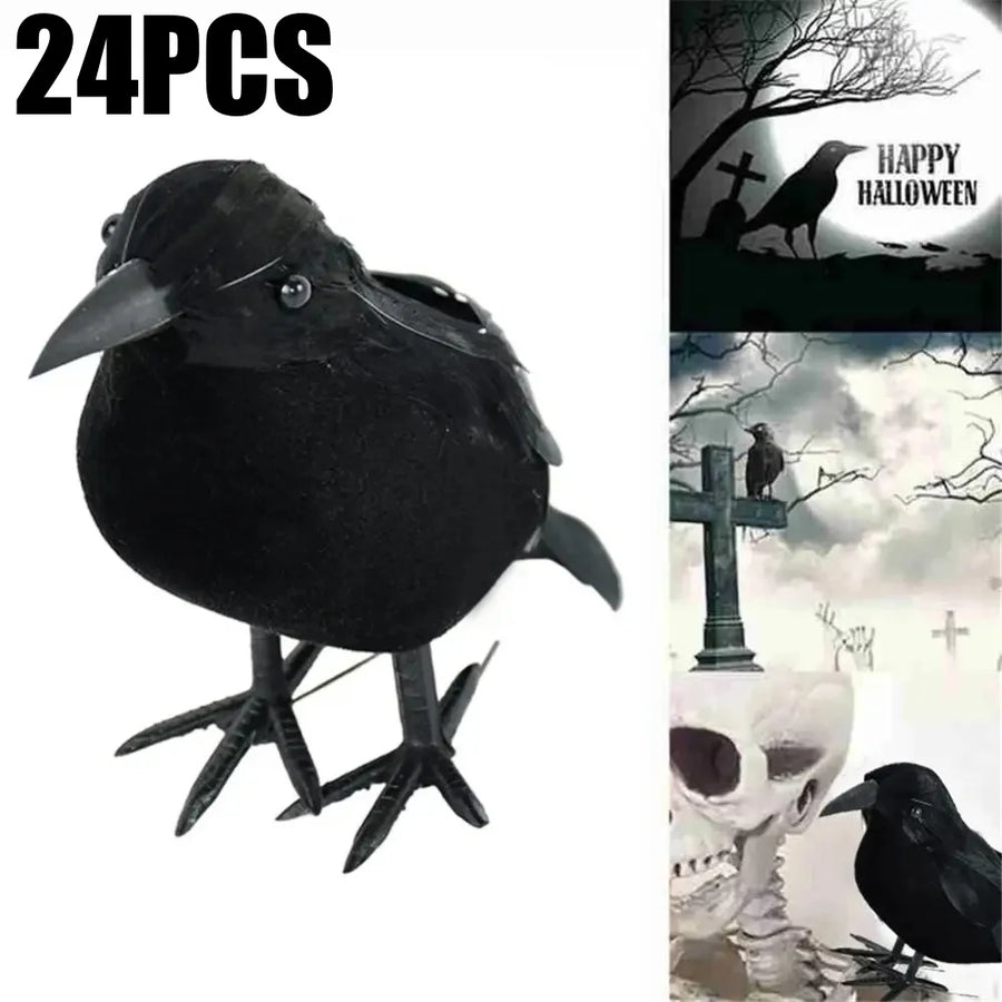 ALTAY Simulated Crow Decoy — Bird Repellent