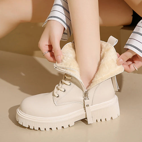 ALTAY Elegant Knight Boots Solid