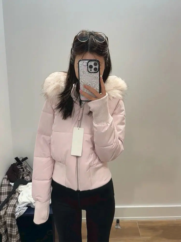 ALTAY Pink Thick Warm Set