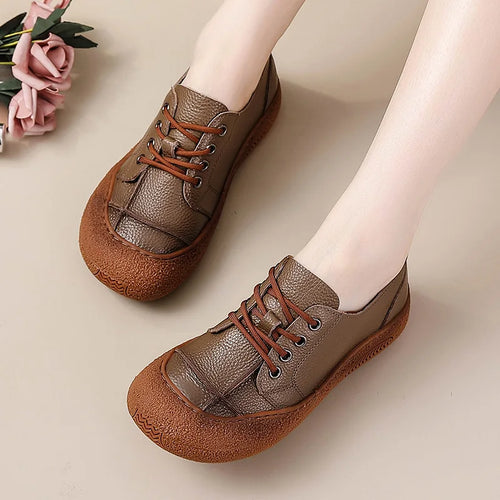 ALTAY Non-Slip Genuine Leather Flats