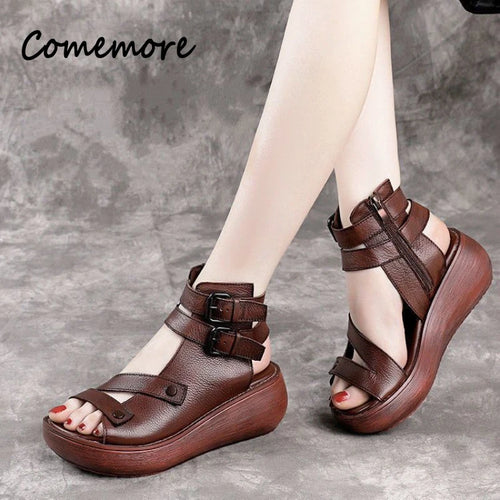 ALTAY Platform Wedge Sandals
