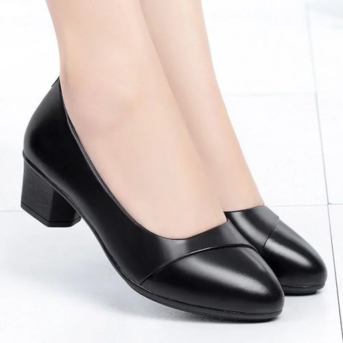 ALTAY Round Toe Heels
