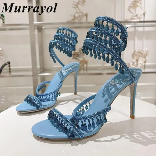 ALTAY Rhinestone Heels