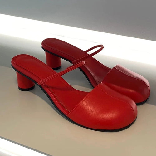 ALTAY Cover Toe Mules Slippers Sandals