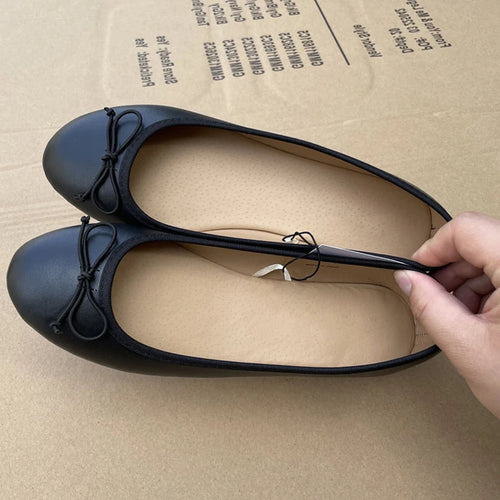 ALTAY Round Toe Slip-On Flats