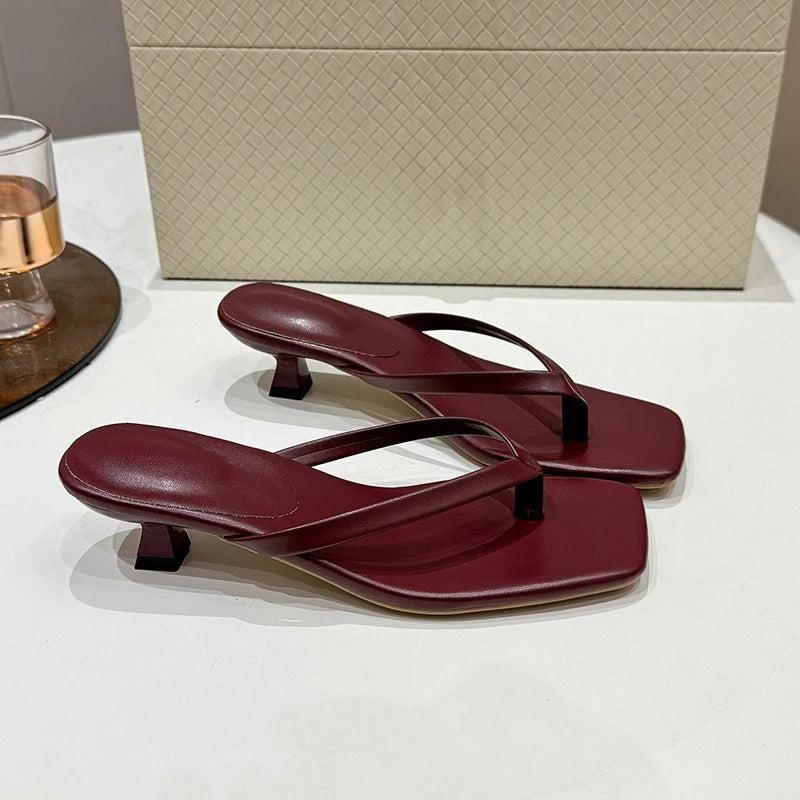 ALTAY Clip Toe Slippers Low Sandals
