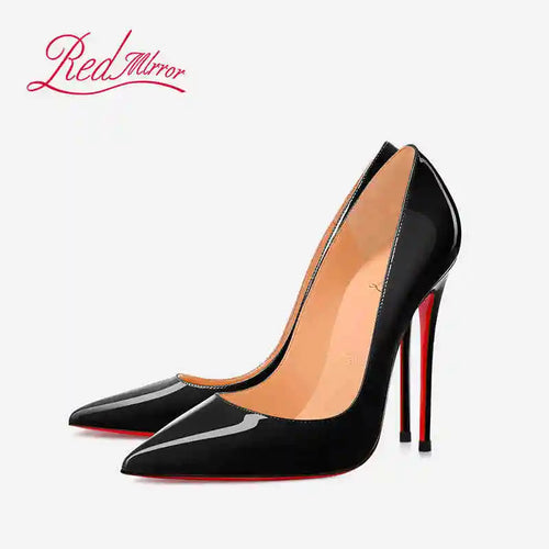 ALTAY Black Pointed Toe Heels