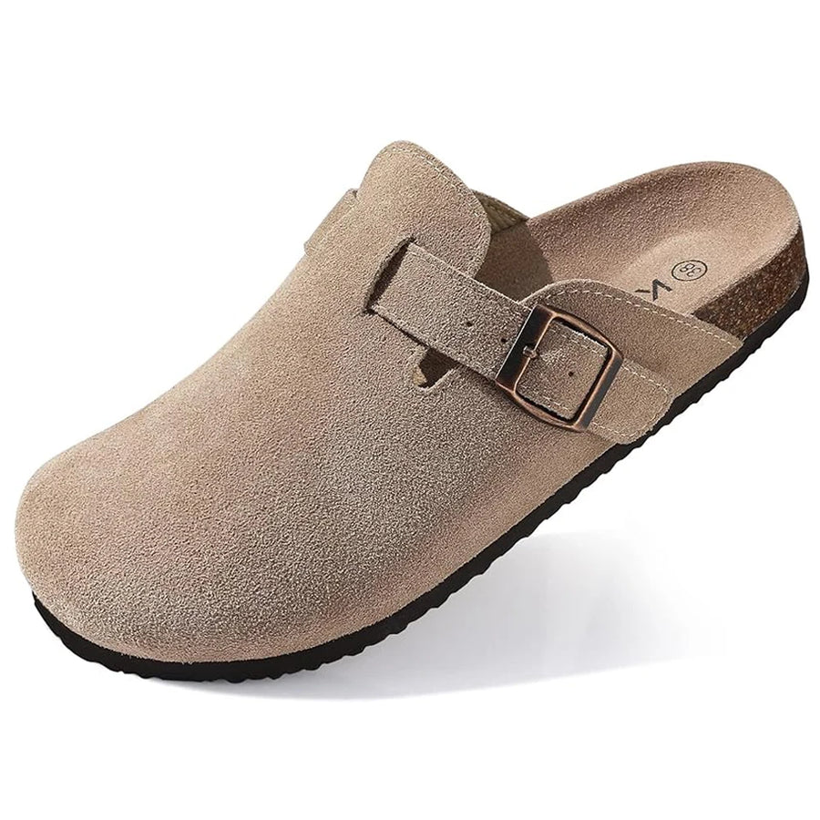 ALTAY Suede Cork Sandals