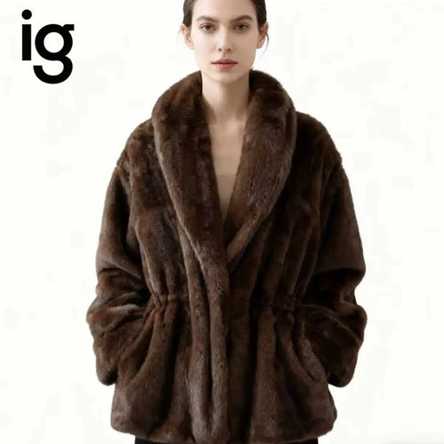 ALTAY Warm Cropped Coat