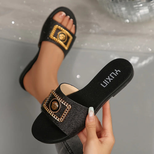 ALTAY Round Toe Fashion Sandals