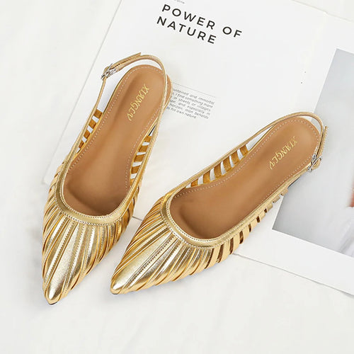 ALTAY Pointed Toe Gladiator Sandals