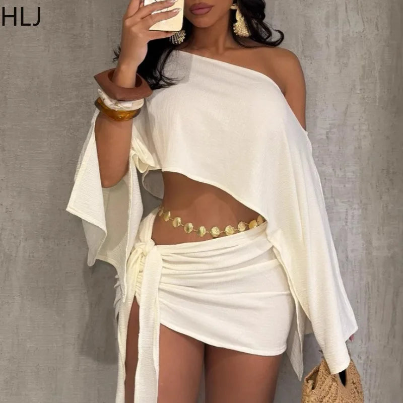 ALTAY Elegant Off Showlder Two Set