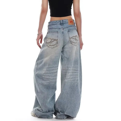 ALTAY High-Waist Loose Fit Baggy Jeans