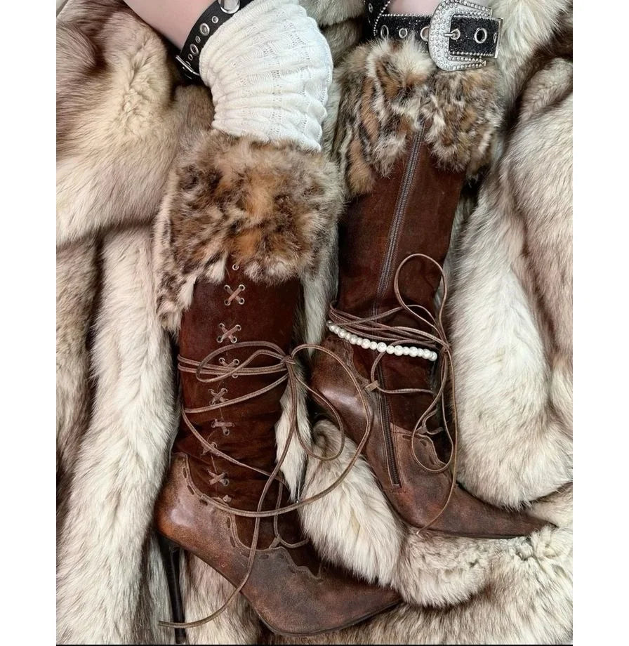ALTAY Leopard Boots
