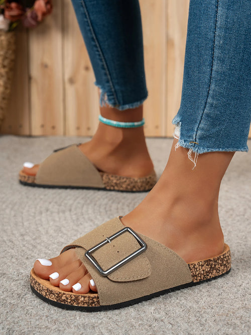 ALTAY Suede Slip-On Flats