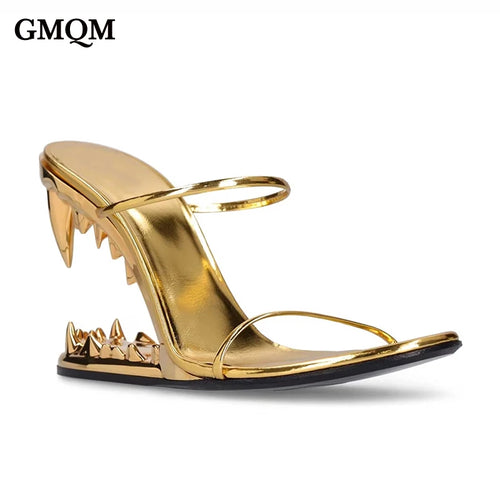 ALTAY Newest Gold Heels
