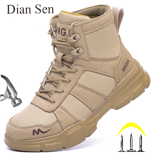 ALTAY Work Boots Indestructible Safety