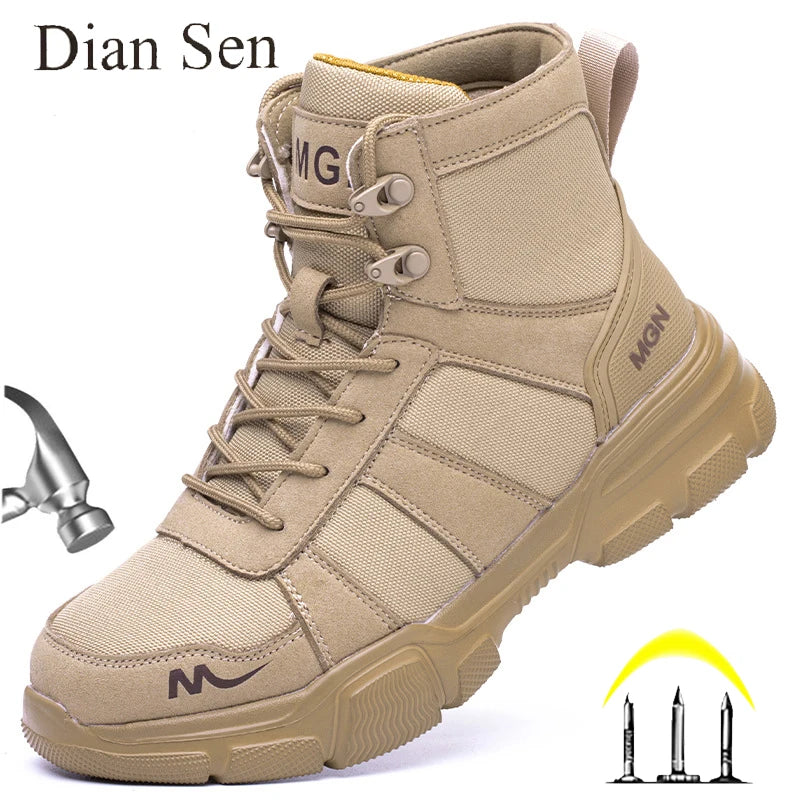 ALTAY Work Boots Indestructible Safety