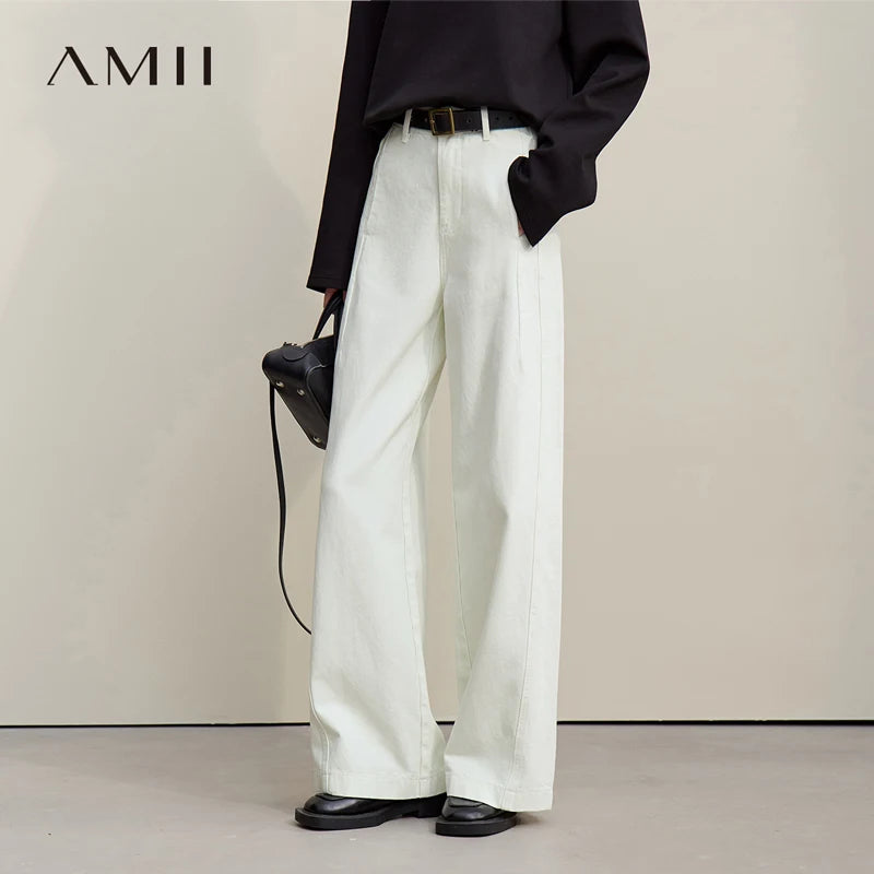 ALTAY Denim Wide-Leg Cotton Jeans