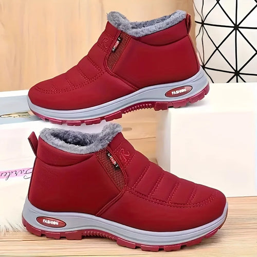 ALTAY Round Toe Thick Sole Boots
