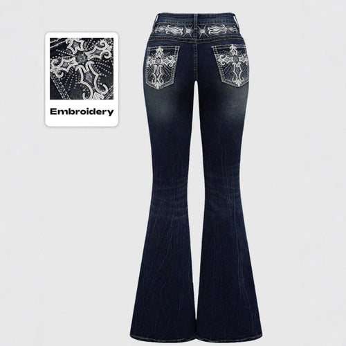 ALTAY Denim Flare Skinny Jeans