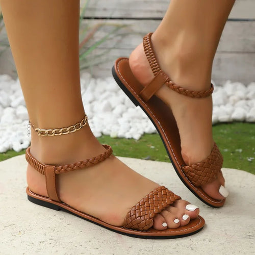 ALTAY Round-Toe Open Sandals