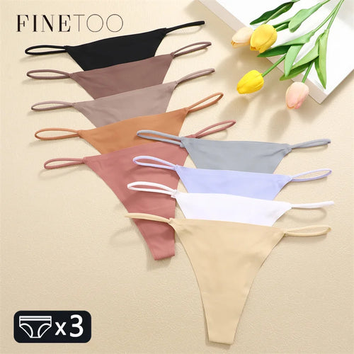 ALTAY Seamless Low Waist Thongs (3-Pack)