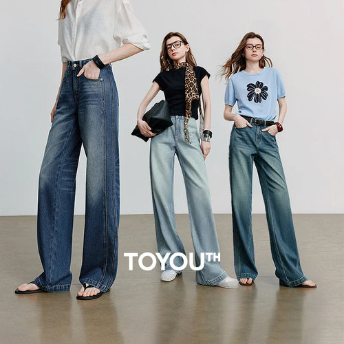 ALTAY Wide-Leg Denim Jeans