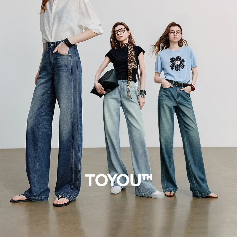 ALTAY Wide-Leg Denim Jeans