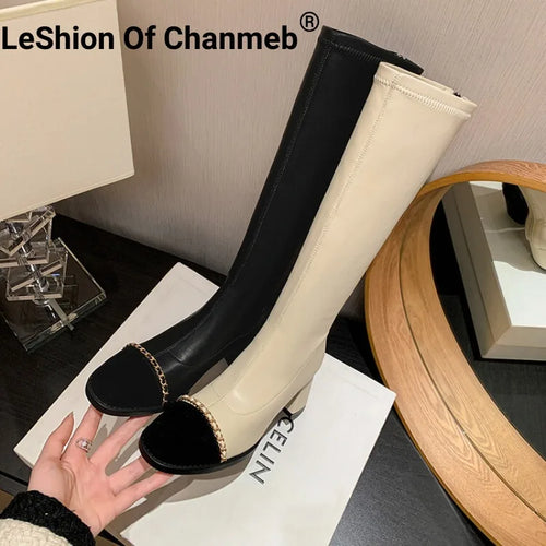 ALTAY Knee-High Suede Boots