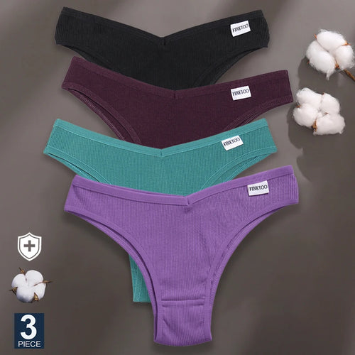 ALTAY Cotton Thongs (3-Pack) Style 3