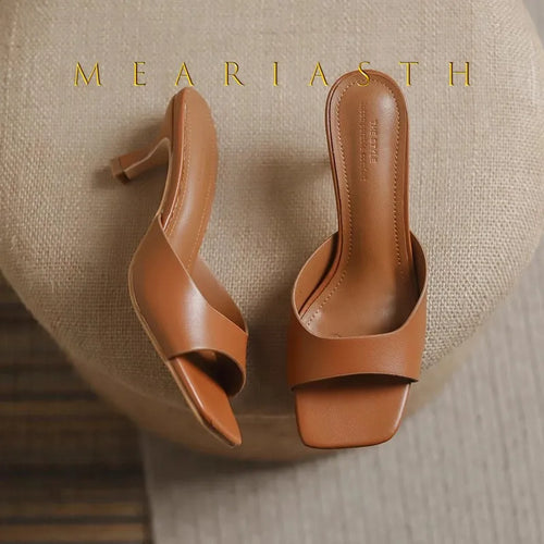 ALTAY Open Toe Summer Heels