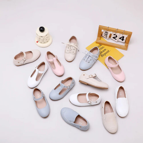 ALTAY Beige Platform Flats