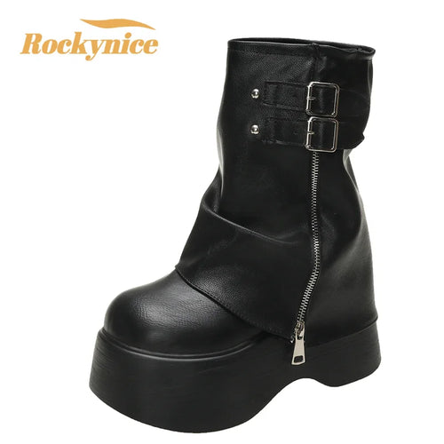 ALTAY Platform Chunky Winter Boots