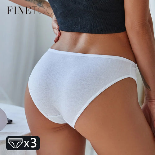 ALTAY Cotton Low Waist Panties (3-Pack) Style 3