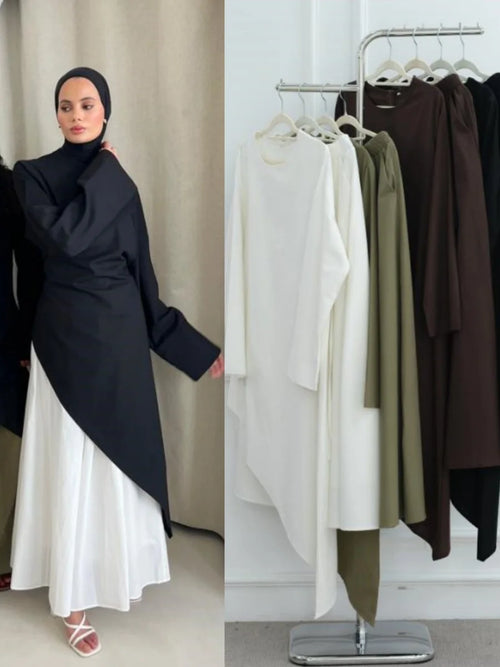 ALTAY Modest Top & Skirt Abaya Set