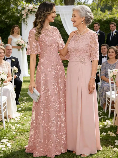 ALTAY Sequins Lace Dress