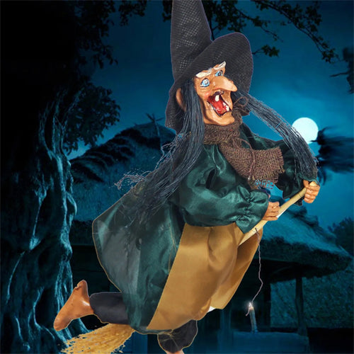 ALTAY Hanging Witch Broom Pendant — Electric