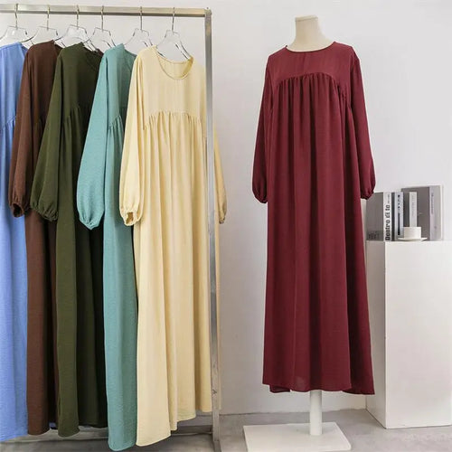 ALTAY Loose Full-Sleeve Maxi Abaya