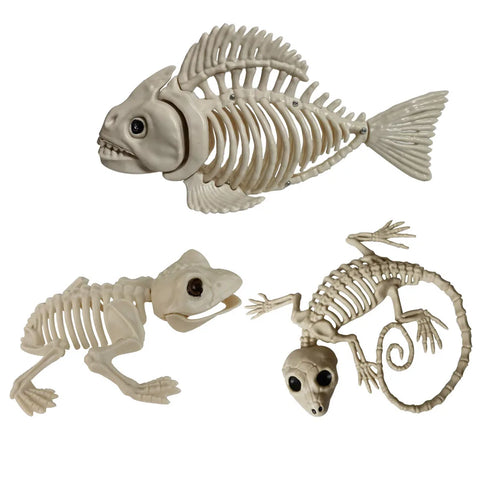 ALTAY Skeleton Animal Ornament Set