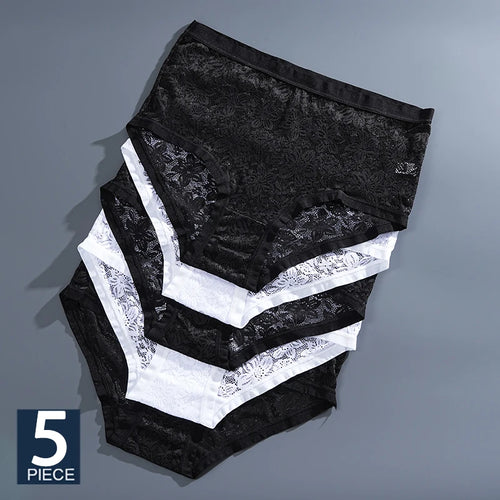 ALTAY Lace Floral Panties (5-Pack) Style 2