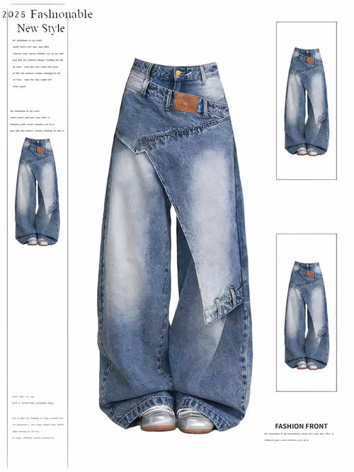 ALTAY Wide-Fit Retro Baggy Jeans