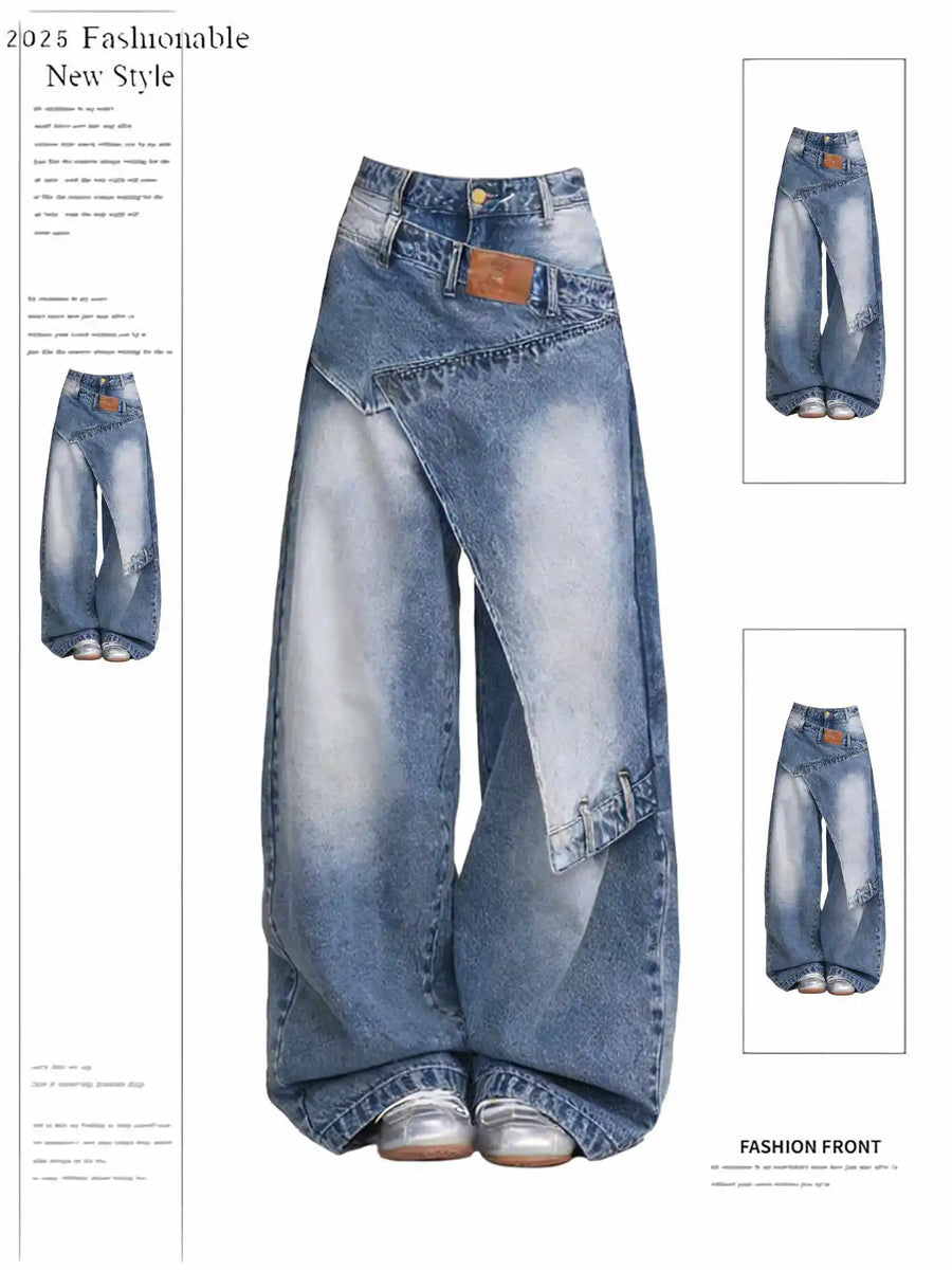 ALTAY Wide-Fit Retro Baggy Jeans