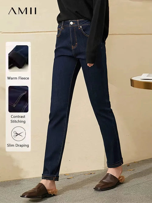 ALTAY Jeans Slim Feet Cotton Pants